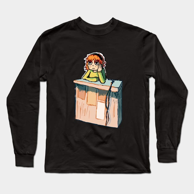 Kim Pine Long Sleeve T-Shirt by sonicjaguar